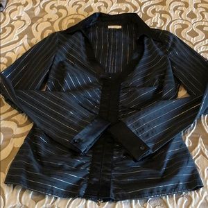 Beautiful blouse with deep V neck